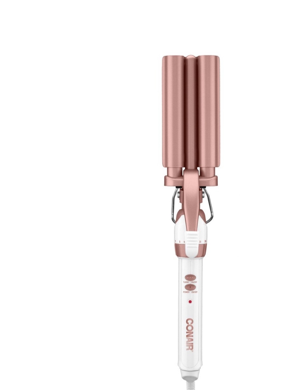 The Conair Double Ceramic Triple Barrel Waver
